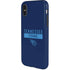 NFL Tennessee Titans Navy Blue Performance Series iPhone XS Pro Case