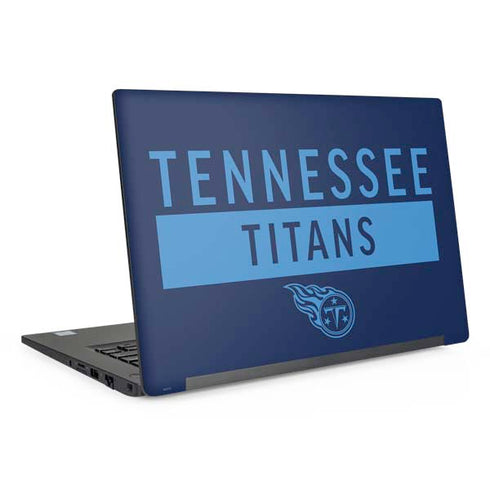 NFL Tennessee Titans Navy Blue Performance Series Dell Latitude Skin