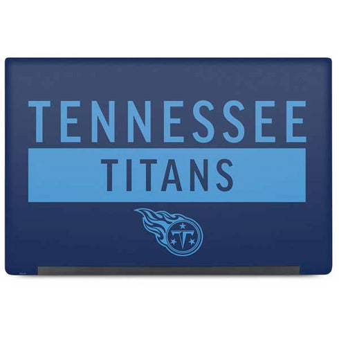 NFL Tennessee Titans Navy Blue Performance Series Dell Latitude Skin