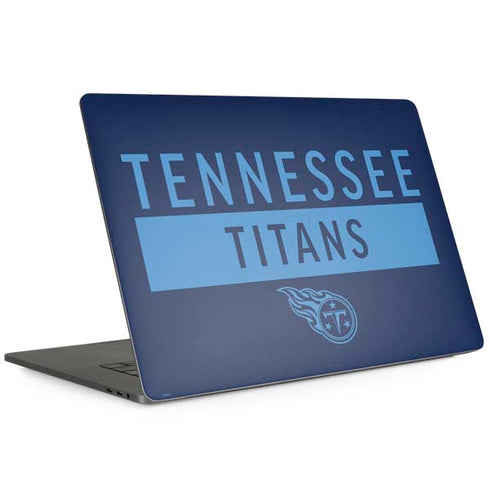 NFL Tennessee Titans Navy Blue Performance Series MacBook Skins
