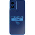 NFL Tennessee Titans Navy Blue Performance Series Moto G Play 4G (2024) Skin