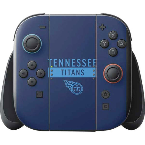 NFL Tennessee Titans Navy Blue Performance Series Nintendo Switch 2 (2025) with Joy-Con Skin