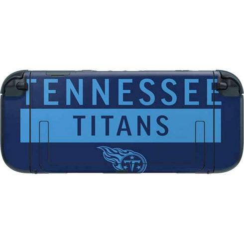NFL Tennessee Titans Navy Blue Performance Series Nintendo Switch 2 (2025) with Joy-Con Skin