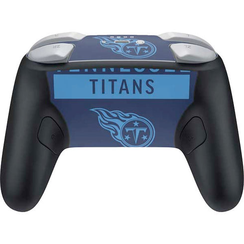 NFL Tennessee Titans Navy Blue Performance Series Nintendo Switch 2 (2025) Pro Controller Skin
