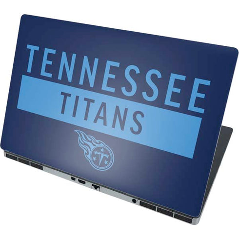 NFL Tennessee Titans Navy Blue Performance Series Dell Precision Skin