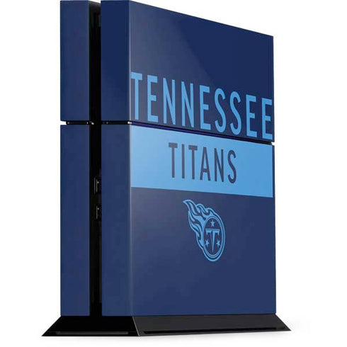 NFL Tennessee Titans Navy Blue Performance Series PlayStation PS4 Skins