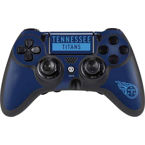 NFL Tennessee Titans Navy Blue Performance Series PlayStation PS4 Skins