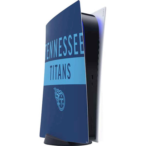 NFL Tennessee Titans Navy Blue Performance Series PlayStation PS5 Skins