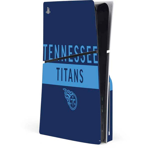 NFL Tennessee Titans Navy Blue Performance Series PlayStation PS5 Skins