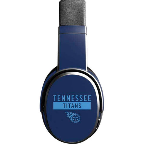 NFL Tennessee Titans Navy Blue Performance Series Skullcandy Crusher Wireless Skin