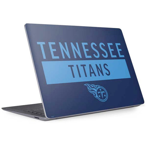 NFL Tennessee Titans Navy Blue Performance Series Surface Laptop 3 13.5in Skin