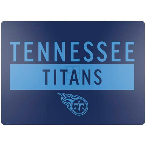 NFL Tennessee Titans Navy Blue Performance Series Surface Laptop 7 13.8in Skin