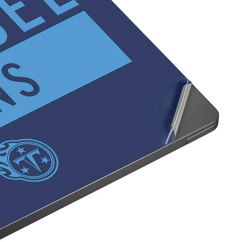 NFL Tennessee Titans Navy Blue Performance Series Surface Laptop 7 13.8in Skin