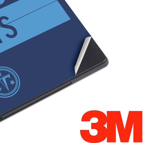 NFL Tennessee Titans Navy Blue Performance Series Surface Pro 7 Skin