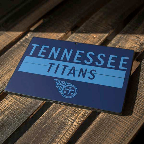 NFL Tennessee Titans Navy Blue Performance Series Surface Pro 7 Skin