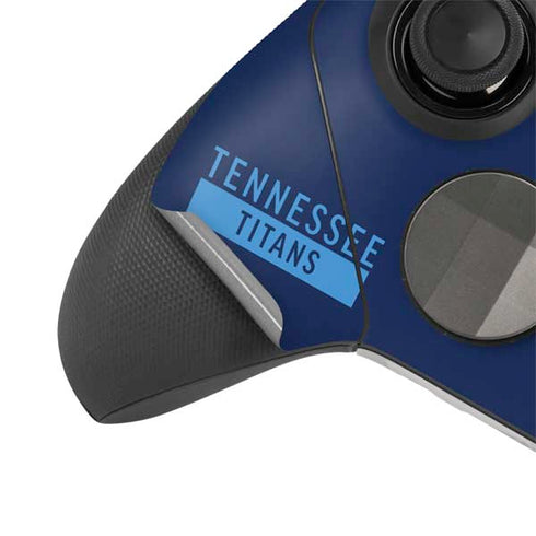 NFL Tennessee Titans Navy Blue Performance Series Xbox Elite Wireless Controller Series 2 Skin