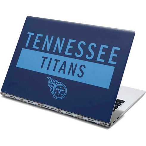 NFL Tennessee Titans Navy Blue Performance Series Yoga 910 2-in-1 14in Touch-Screen Skin