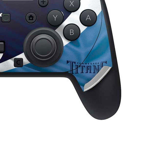 NFL Tennessee Titans Nintendo Switch 2 (2025) Pro Controller Skin