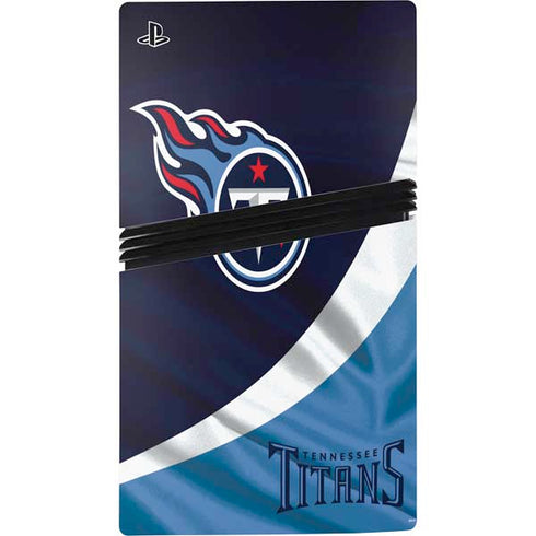 NFL Tennessee Titans PS5 Pro Disk Console Skin