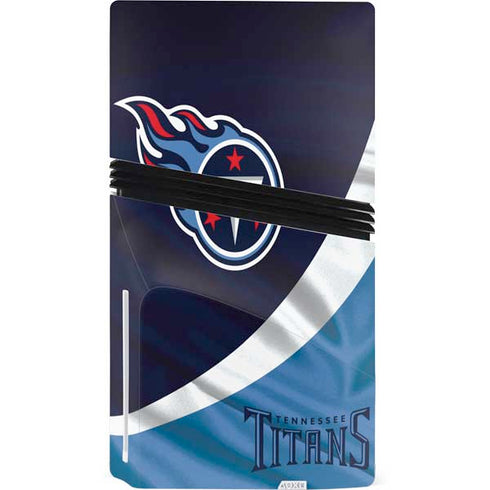 NFL Tennessee Titans PS5 Pro Disk Console Skin