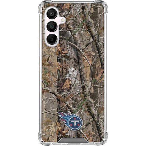 NFL Tennessee Titans Realtree AP Camo Galaxy A16 5G Clear Case