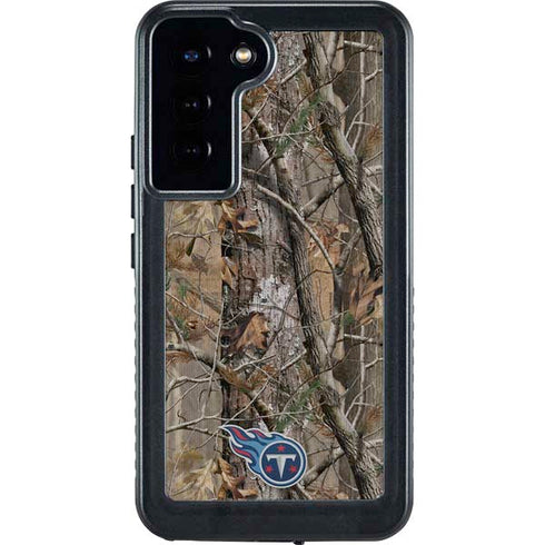 NFL Tennessee Titans Realtree AP Camo Galaxy S24 Plus Waterproof Case