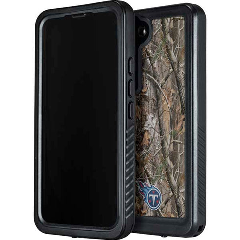 NFL Tennessee Titans Realtree AP Camo Galaxy S24 Plus Waterproof Case
