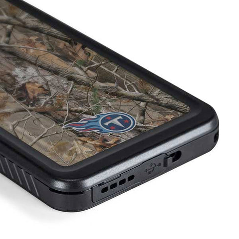 NFL Tennessee Titans Realtree AP Camo Galaxy S24 Plus Waterproof Case