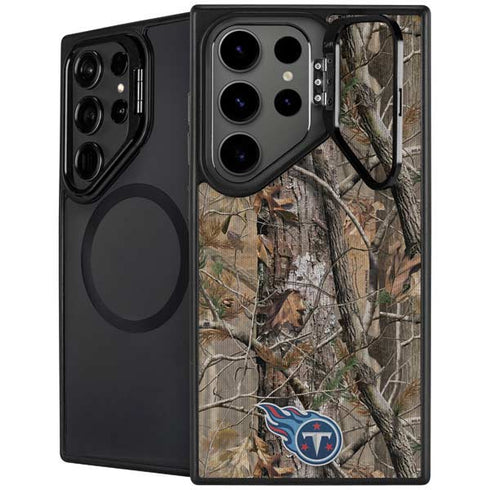 NFL Tennessee Titans Realtree AP Camo Galaxy S25 Ultra Kickstand Case