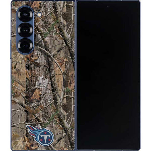 NFL Tennessee Titans Realtree AP Camo Galaxy Z Fold6 Skin