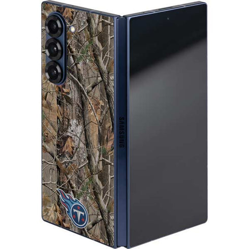 NFL Tennessee Titans Realtree AP Camo Galaxy Z Fold6 Skin