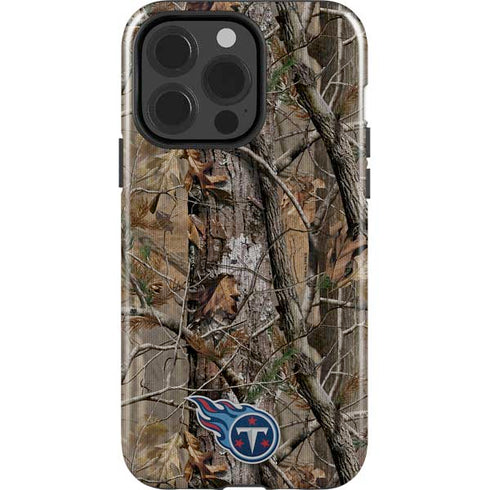 NFL Tennessee Titans Realtree AP Camo iPhone 15 Pro Impact Case