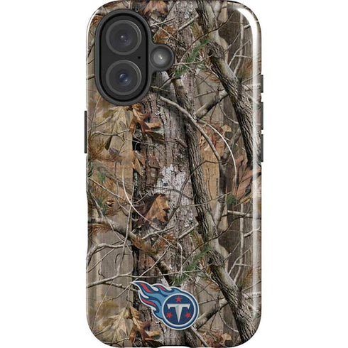 NFL Tennessee Titans Realtree AP Camo iPhone 16 Magsafe Impact Case
