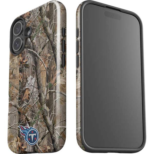NFL Tennessee Titans Realtree AP Camo iPhone 16 Plus Impact Case