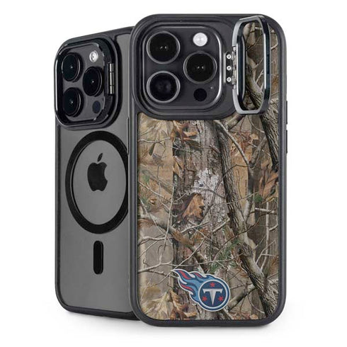 NFL Tennessee Titans Realtree AP Camo iPhone 16 Pro Kickstand Case