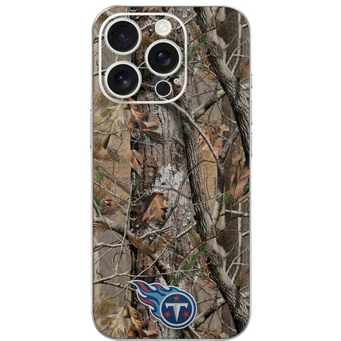 NFL Tennessee Titans Realtree AP Camo iPhone 16 Pro Skin