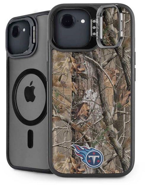 NFL Tennessee Titans Realtree AP Camo iPhone 16e Kickstand Case