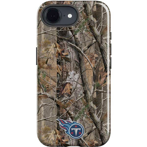 NFL Tennessee Titans Realtree AP Camo iPhone 16e Impact Case