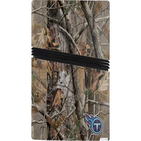 NFL Tennessee Titans Realtree AP Camo PS5 Pro Console Skin