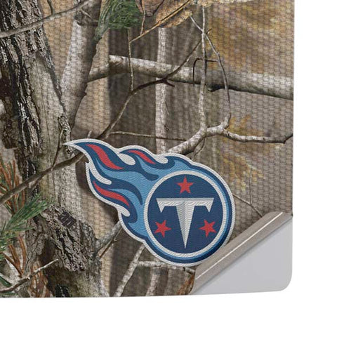 NFL Tennessee Titans Realtree AP Camo PS5 Pro Disk Console Skin