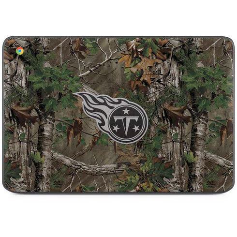 NFL Tennessee Titans Realtree Xtra Green Camo HP Chromebook Skin