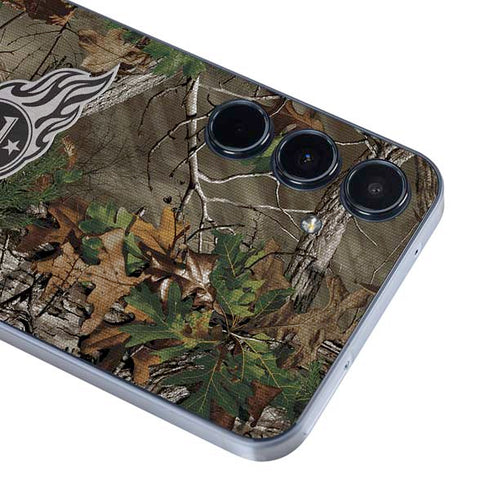 NFL Tennessee Titans Realtree Xtra Green Camo Galaxy A36 5G Skin