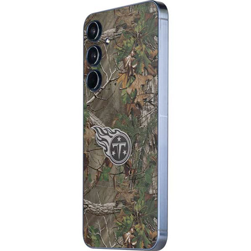 NFL Tennessee Titans Realtree Xtra Green Camo Galaxy A55 5G Skin