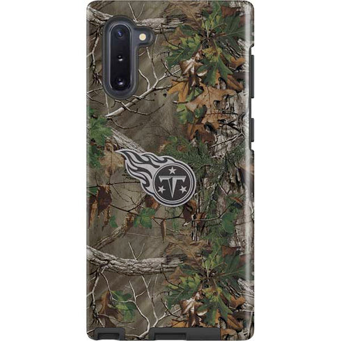 NFL Tennessee Titans Realtree Xtra Green Camo Galaxy Cases