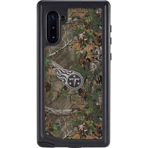 NFL Tennessee Titans Realtree Xtra Green Camo Galaxy Cases