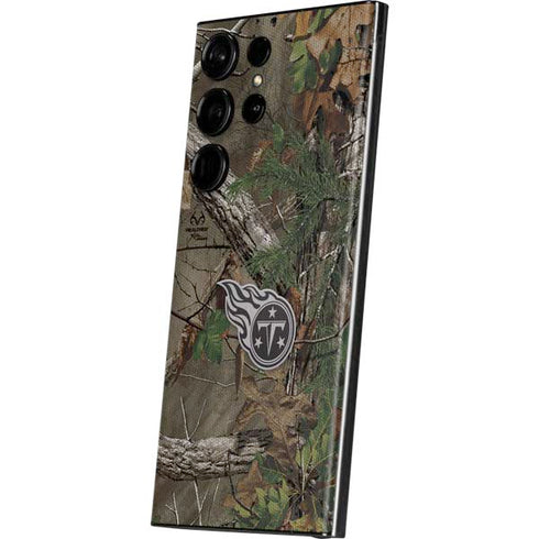 NFL Tennessee Titans Realtree Xtra Green Camo Galaxy Skins