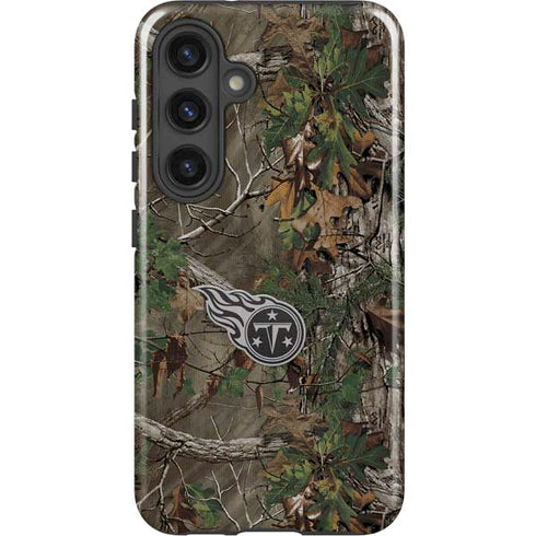 NFL Tennessee Titans Realtree Xtra Green Camo Galaxy S25 Impact Case