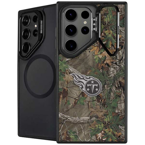 NFL Tennessee Titans Realtree Xtra Green Camo Galaxy S24 Ultra Kickstand Case