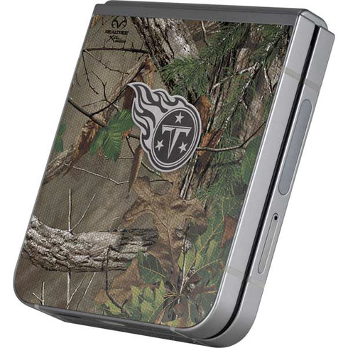NFL Tennessee Titans Realtree Xtra Green Camo Galaxy Z Flip6 Skin