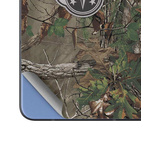 NFL Tennessee Titans Realtree Xtra Green Camo Galaxy Z Fold5 5G Skin